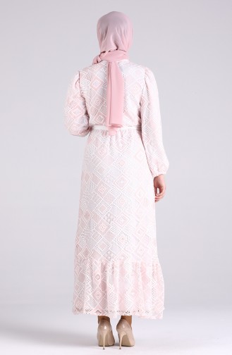 Robe Hijab Poudre 3003-01