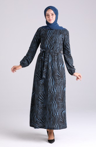 Robe Hijab Indigo 5873-05