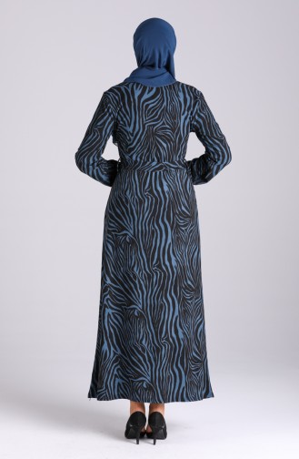 Indigo Hijab Kleider 5873-05