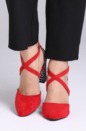 Red High Heels 1102-22