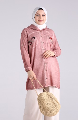 Beige-Rose Tunikas 1130-03