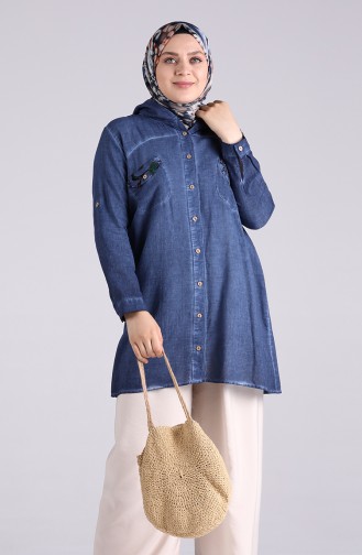 Navy Blue Tunics 1130-08