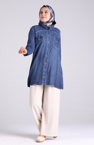 Navy Blue Tuniek 1130-08