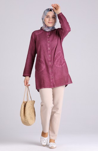 Claret red Tuniek 1131-03