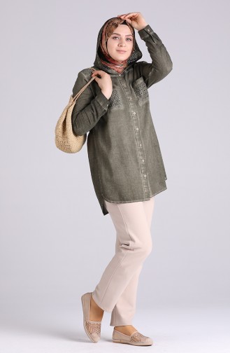 Khaki Tunics 1138-01