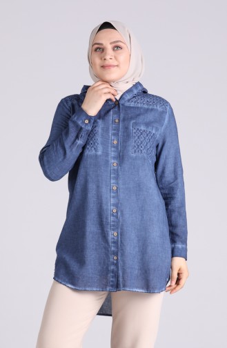 Navy Blue Tunics 1138-08