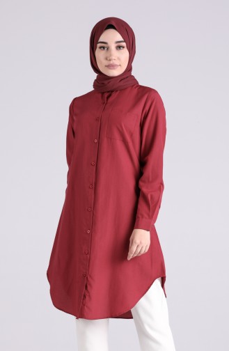 Claret red Tuniek 2515-08