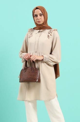 Beige Tunikas 6115-02