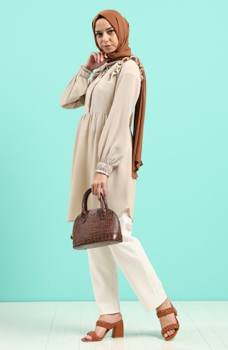 Beige Tuniek 6115-02