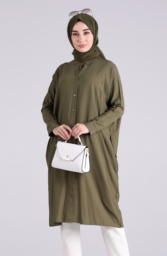 Dark Khaki Tuniek 6433-13