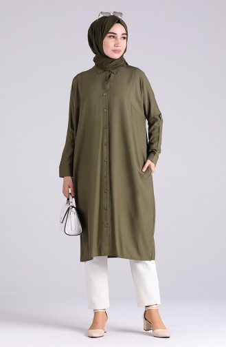 Dark Khaki Tuniek 6433-13