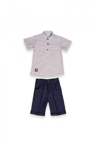 Ensembles Bébé et Enfant Bleu Marine 09509-04