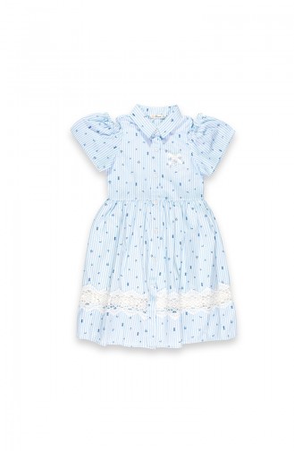 Hellblau Kinderbekleidung 09670-01