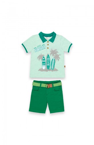 Green Baby & Kid Suit 09740-02