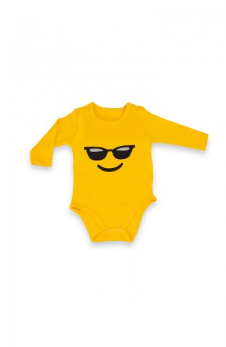 Yellow Baby Bodysuit 09760-01