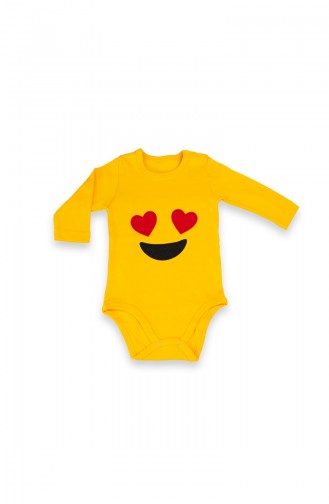 Yellow Baby Bodysuit 09761-01