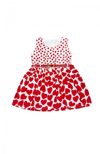 Robe Enfant Rouge 09812-01