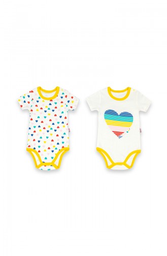 Yellow Baby Bodysuit 09817-03