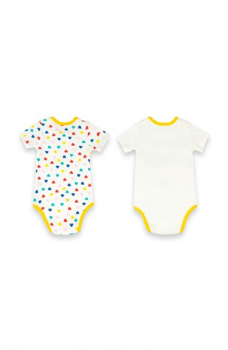 Yellow Baby Bodysuit 09817-03