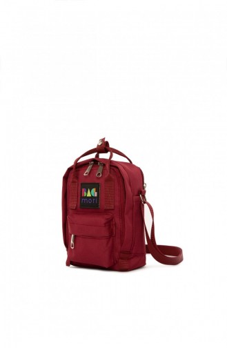 Claret red Shoulder Bag 87001900054271