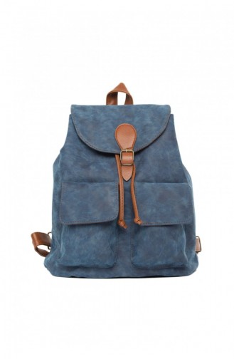 Navy Blue Backpack 87001900031739