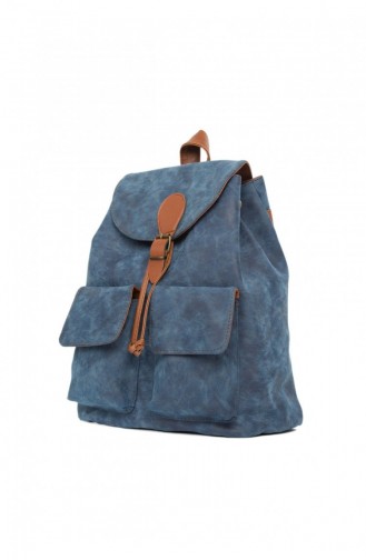 Navy Blue Backpack 87001900031739