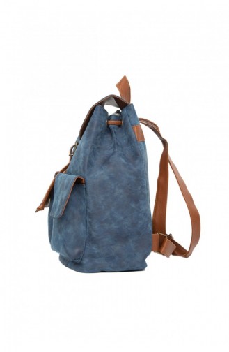 Navy Blue Backpack 87001900031739