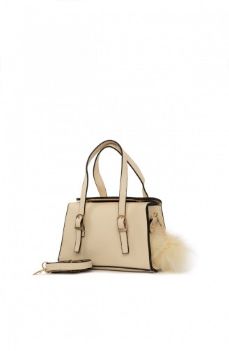 Creme Schultertasche 87001900057029