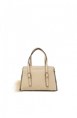 Creme Schultertasche 87001900057029