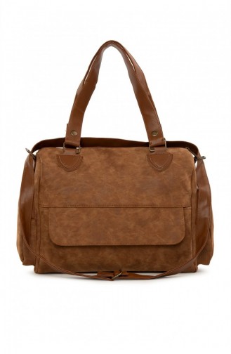 Tobacco Brown Shoulder Bag 87001900054907