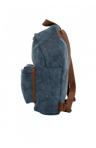 Navy Blue Backpack 87001900038583