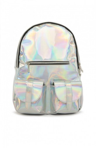 Silver Gray Back Pack 87001900045583