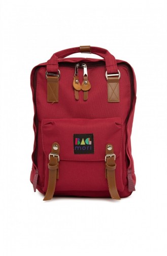 Claret red Back Pack 87001900037423