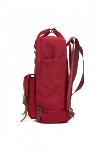 Claret red Back Pack 87001900037423