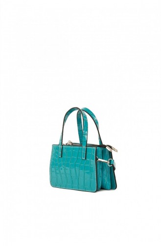 Blau Schultertasche 8682166058143