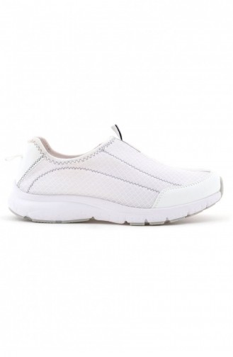 White Casual Shoes 5106