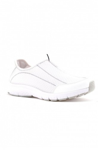 White Casual Shoes 5106