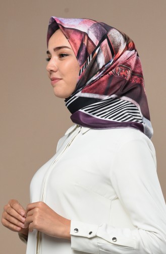 Purple Hoofddoek 70164-08