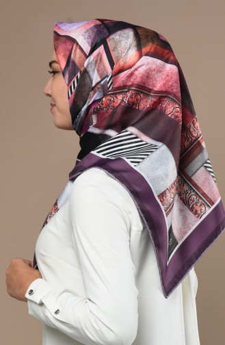 Purple Hoofddoek 70164-08