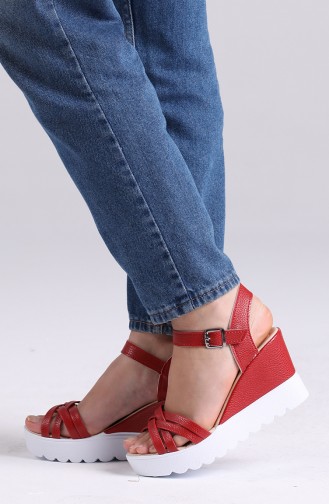 Red High-Heel Shoes 98604-4