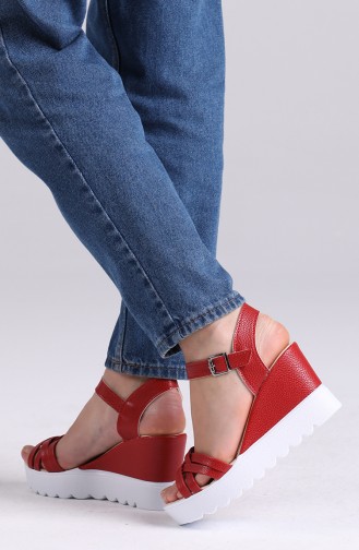 Red High-Heel Shoes 98604-4