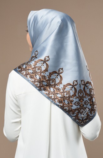 Karaca Dijital Rayon Eşarp 90687-15 Gri