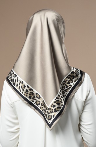 Karaca Dijital Rayon Eşarp 90693-23 Haki Siyah