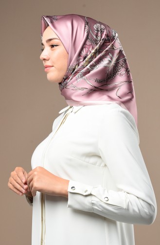 Karaca Dijital Rayon Eşarp 90696-03 Gül Kurusu