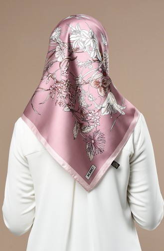 Karaca Dijital Rayon Eşarp 90696-03 Gül Kurusu