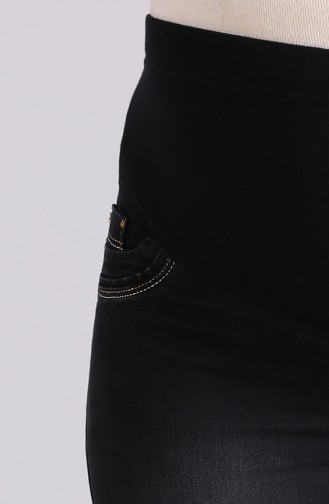 Pantalon Noir 0436-01