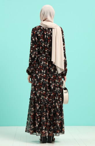 Robe Hijab Noir 7687-01