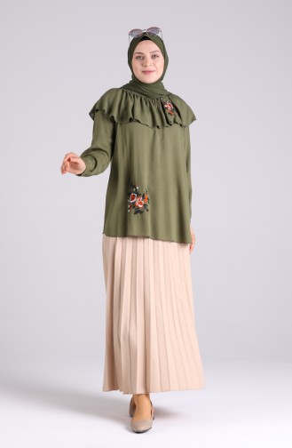 Blouse Khaki 0247-01