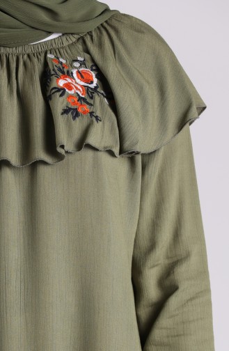 Khaki Blouse 0247-01