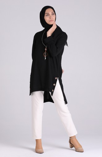 Blouse Noir 8007-04